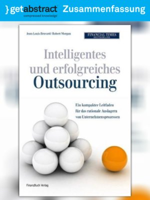 cover image of Intelligentes und erfolgreiches Outsourcing (Zusammenfassung)